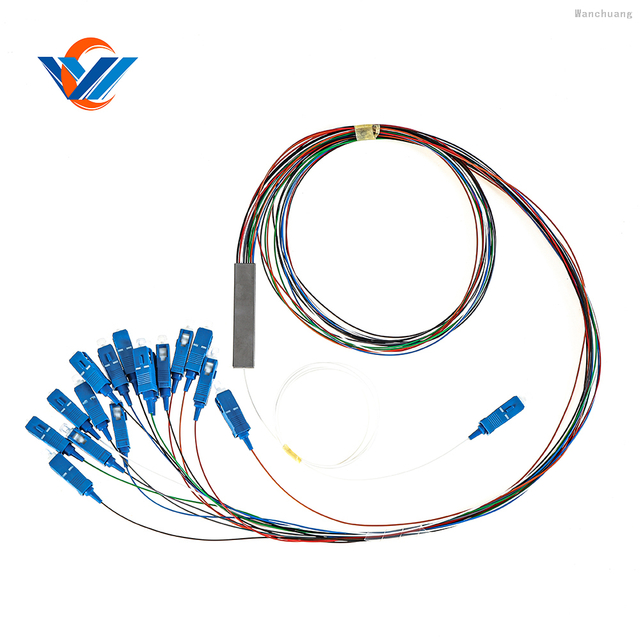 Wanchuang alta calidad Sx Core FC APC UPC SM LSZH Fibra óptica Pigtails G657A 0,9mm monomodo 9/125 colores FC Fibra Pigtail
