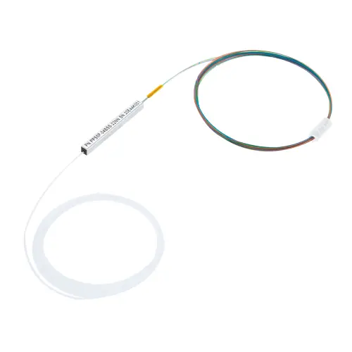 Acoplador de divisor óptico cónico con divisor óptico de guía de onda plana PLC