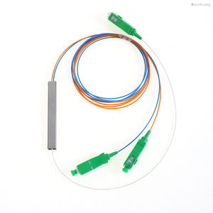 1x8-0.9-SC/APC Divisor PLC en espiral Divisor de fibra óptica miniatura SC/APC 